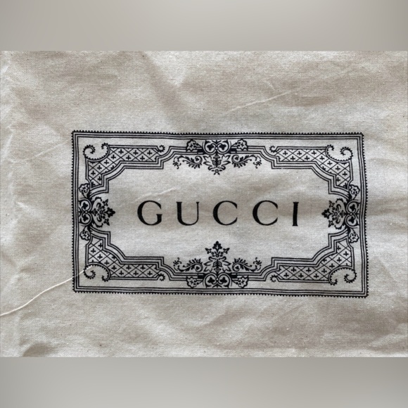 Gucci OVERSIZE CLOTH REUSABLE COTTON LINEN BAG Tote 29” x 23” x 9.5” NWOT - Picture 2 of 6